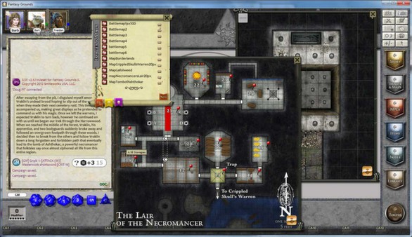 Скриншот из Fantasy Grounds - PFRPG Curse of the Sickled Hand