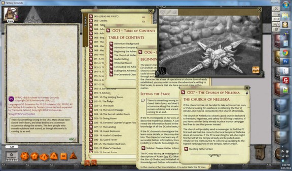 Скриншот из Fantasy Grounds - 3.5E⁄PFRPG 1 on 1 Adventure #2