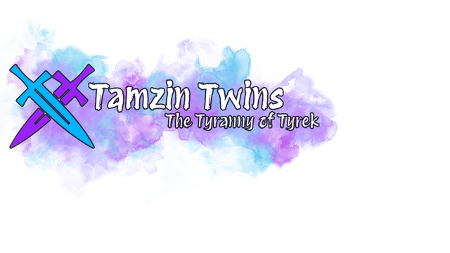 Tamzin Twins: The Tyranny of Tyrek Logo