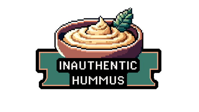 Inauthentic Hummus Logo