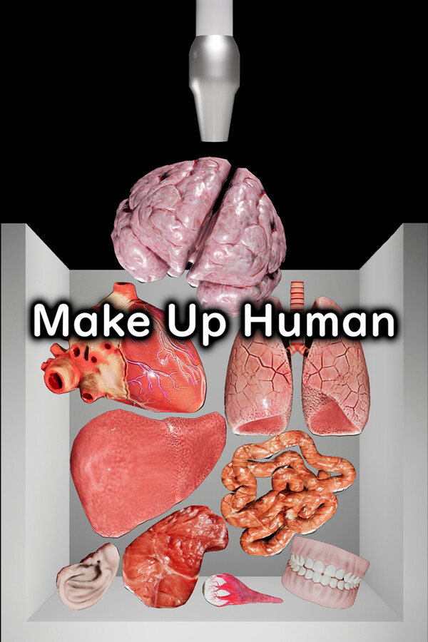 Steam portrait for Make Up Human.