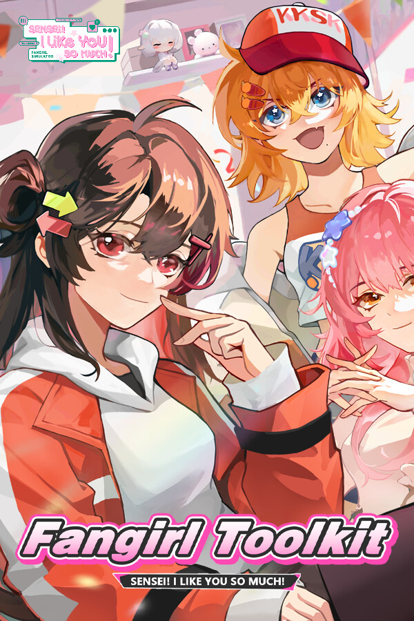 Steam portrait for Sensei! I like you so much! - Fangirl Toolkit.