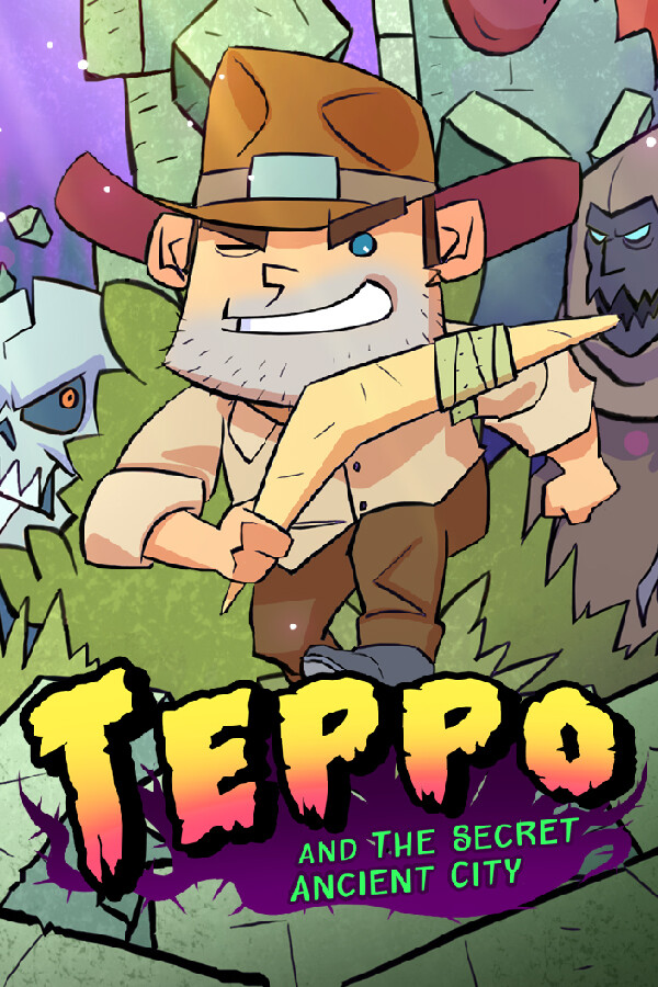 Steam portrait for Teppo and The Secret Ancient City.