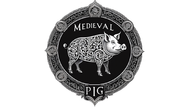 Medieval Pig Logo