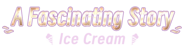 A fascinating story : Ice Cream Logo