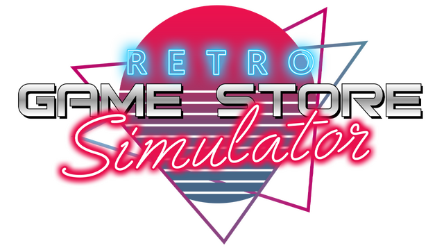 Retro Game Store Simulator Logo