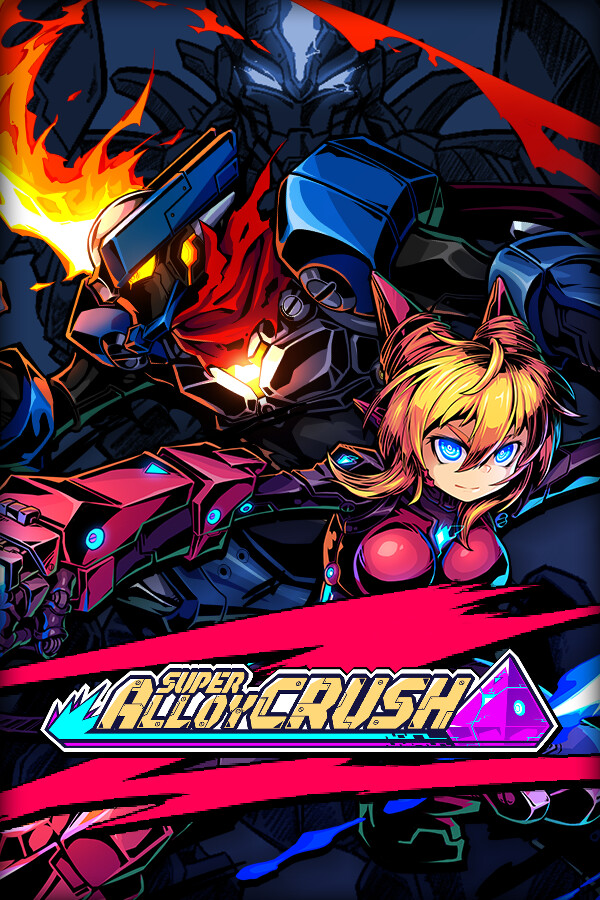Steam portrait for Super Alloy Crush.