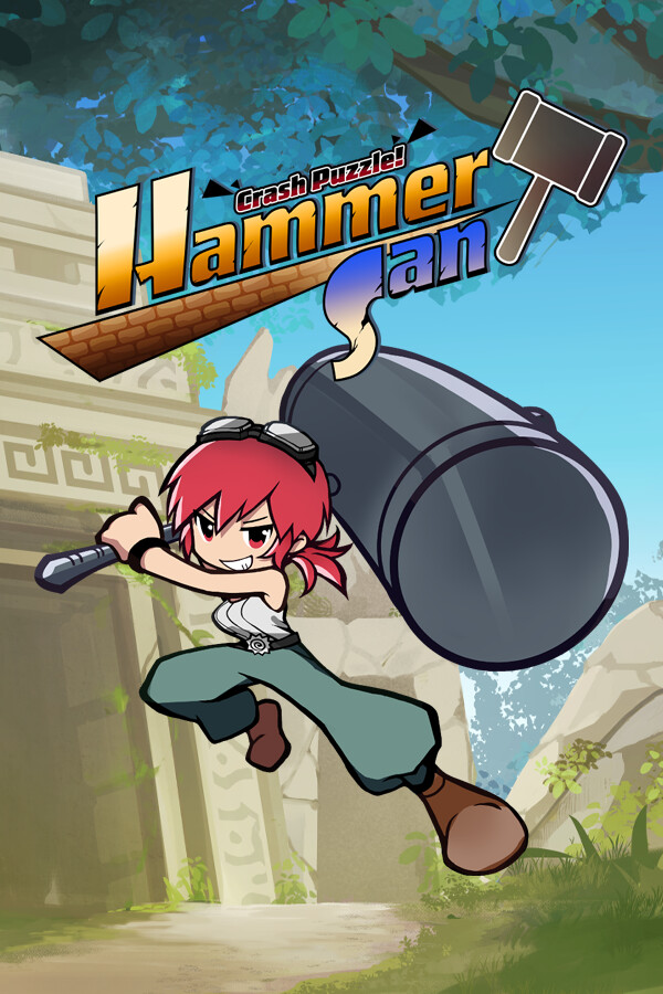 Steam portrait for Crash Puzzle Hammer-San.