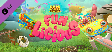 Epic Roller Coasters - Fun-A-Licious cover art