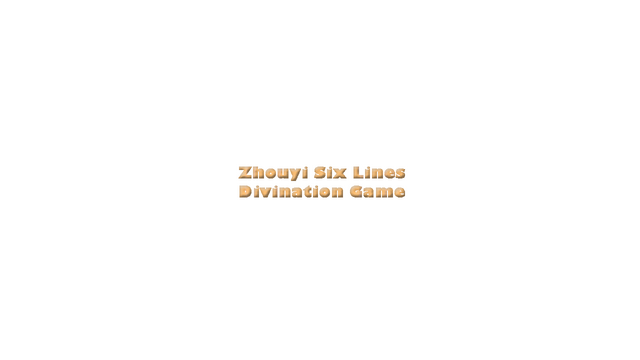 Zhouyi Six Lines Divination Game Logo