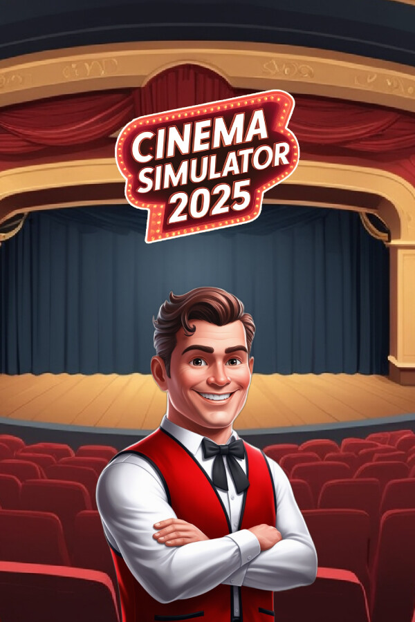 Steam portrait for Cinema Simulator 2025.