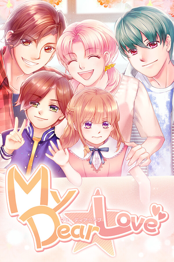 Steam portrait for MY DEAR☆LOVE: A Shojo-Inspired Otome Sim/Visual Novel.