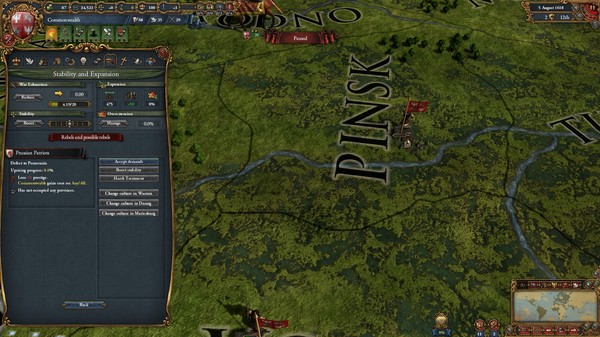 Скриншот из Europa Universalis IV: Art of War