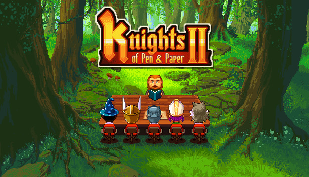 https://store.steampowered.com/app/310060/Knights_of_Pen_and_Paper_2/