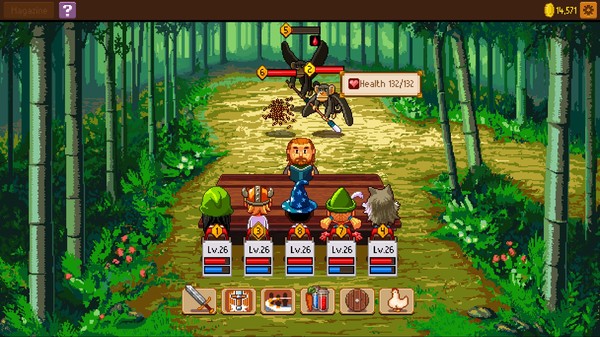 Скриншот из Knights of Pen and Paper 2