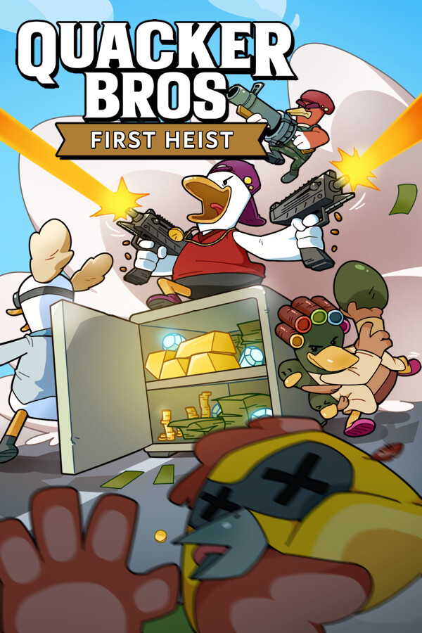 Steam portrait for Quacker Bros : First Heist.
