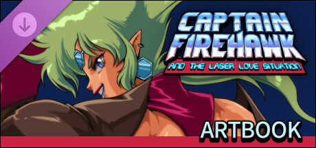 Captain Firehawk - Artbook cover art