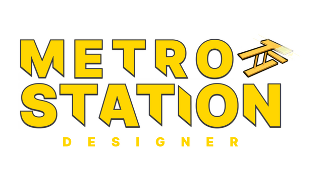 Metro Station Designer Logo