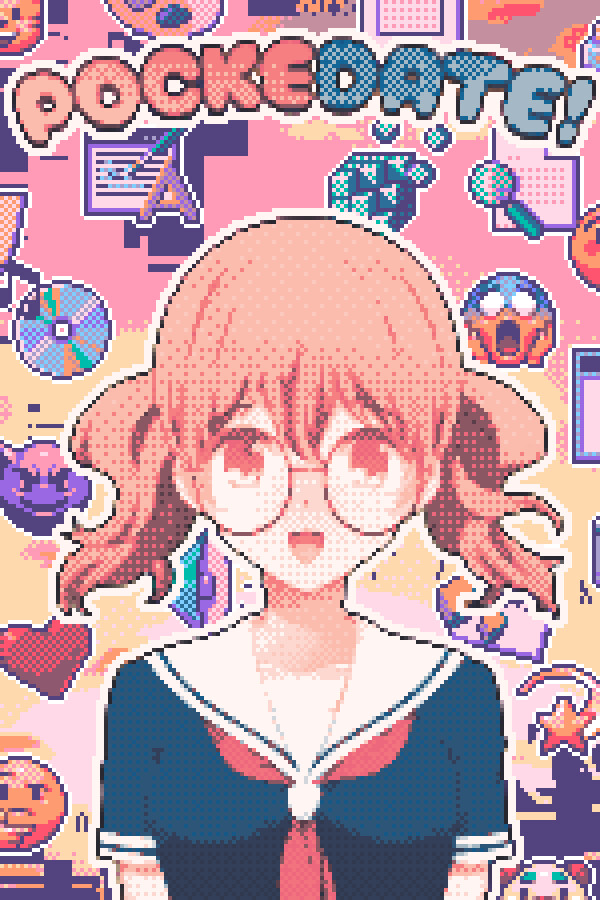 Steam portrait for PockeDate! - Pocket Dating Simulator.