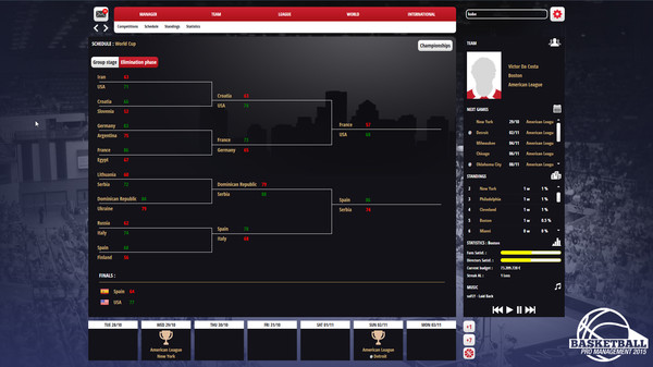 Basketball Pro Management 2015for windows and Linux 1