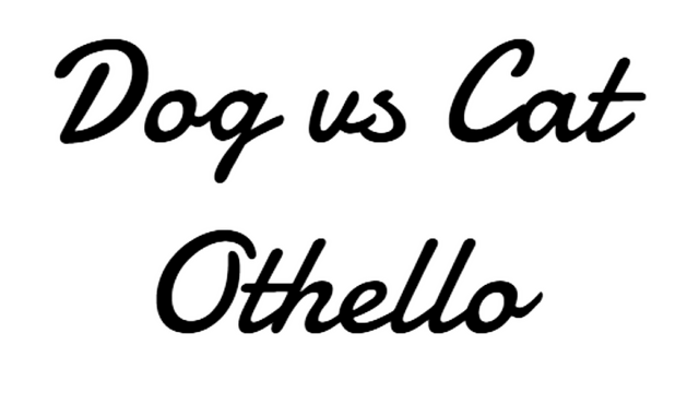 Dog vs Cat Othello Logo