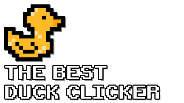 The Best Duck Clicker Logo