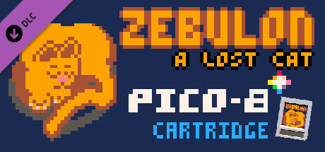 Zebulon : A Lost Cat - Pico8 cart cover art