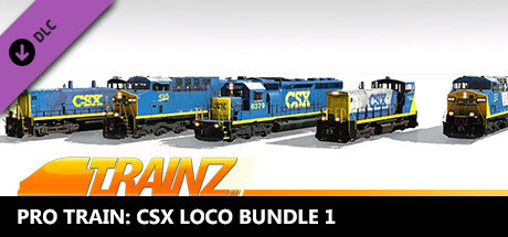 Trainz 2022 DLC - Pro Train: CSX Loco Bundle 1 cover art