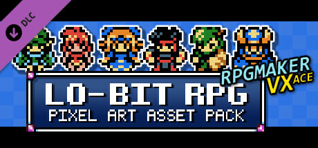 RPG Maker VX Ace - Lo-Bit RPG Pixel Art Asset Pack cover art