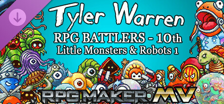 RPG Maker MV - Tyler Warren RPG Battlers - 10th - Little Monsters and Robots 1 cover art