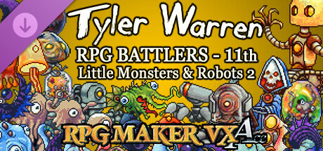 RPG Maker VX Ace - Tyler Warren RPG Battlers - 11th - Little Monsters and Robots 2 cover art