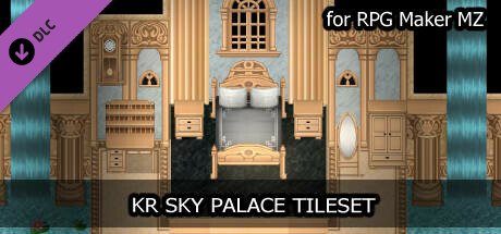 RPG Maker MZ - KR Sky Palace Tileset cover art