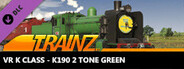 Trainz 2022 DLC - VR K class - K190 2 Tone Green