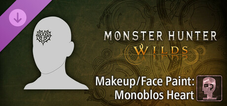 View Monster Hunter Wilds - Makeup/Face Paint: Monoblos Heart on IsThereAnyDeal