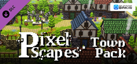 RPG Developer Bakin PixelScapes Town Pack cover art