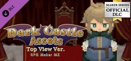 RPG Maker MZ - Dark Castle  Assets Top View Ver cover art