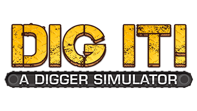 DIG IT! - A Digger Simulator Logo