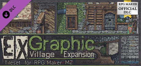 RPG Maker MZ - EX Graphic Village Expansion cover art