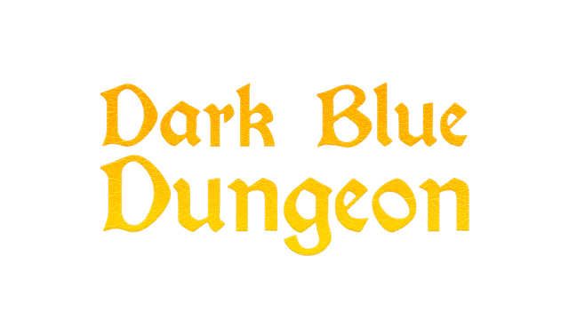 Dark Blue Dungeon Logo