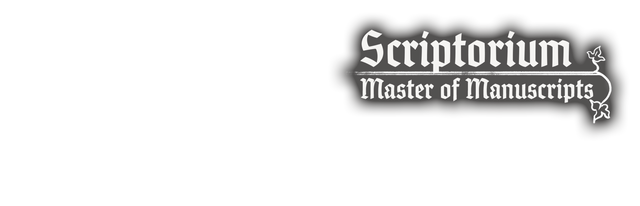 Scriptorium: Master of Manuscripts Logo