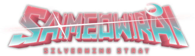 Sa[meow]rai: Silverwing Stray Logo