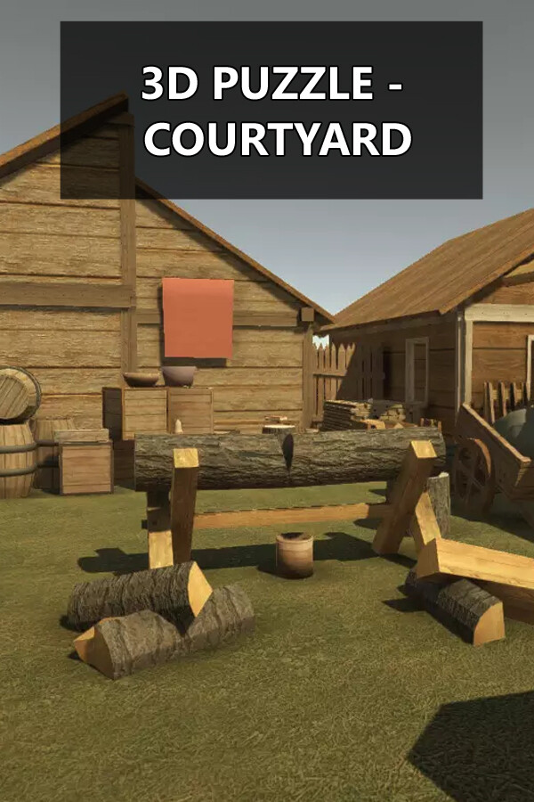 3D PUZZLE - Courtyard for steam