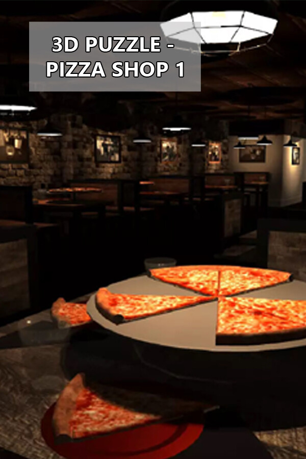 3D PUZZLE - Pizza Shop 1 for steam