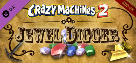Crazy Machines 2 - Jewel Digger DLC cover art