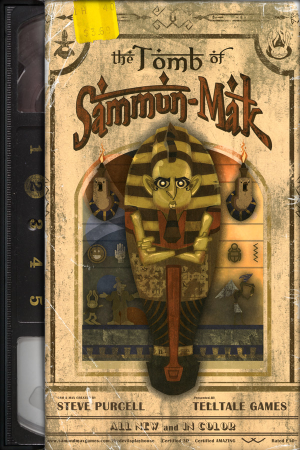 Steam portrait for Sam & Max 302: The Tomb of Sammun-Mak.