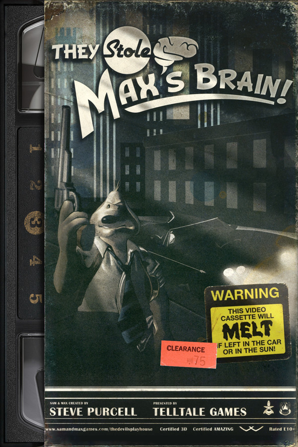 Steam portrait for Sam & Max 303: They Stole Max's Brain!.