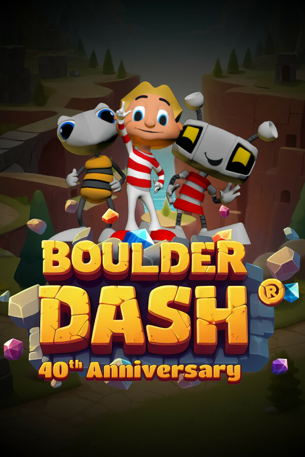 BOULDER DASH 40th Anniversary for steam BOULDER DASH 40th Anniversary for steam