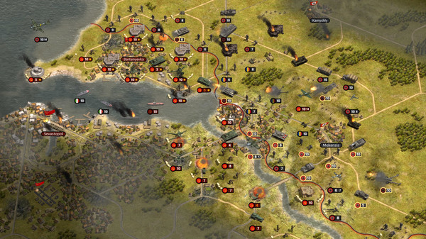 Скриншот из Order of Battle: World War II