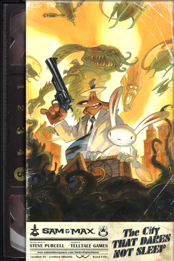 Steam portrait for Sam & Max 305: The City That Dares Not Sleep.