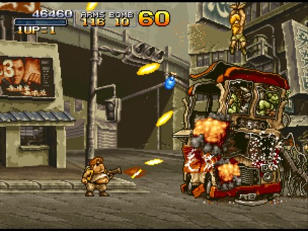 Скриншот из METAL SLUG X